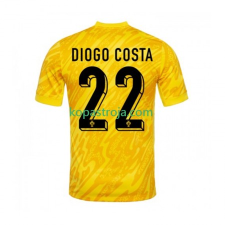 Billiga Fotbollströjor Portugal Diogo Costa 22 Målvakt Hemma tröja 2024 Kortärmad